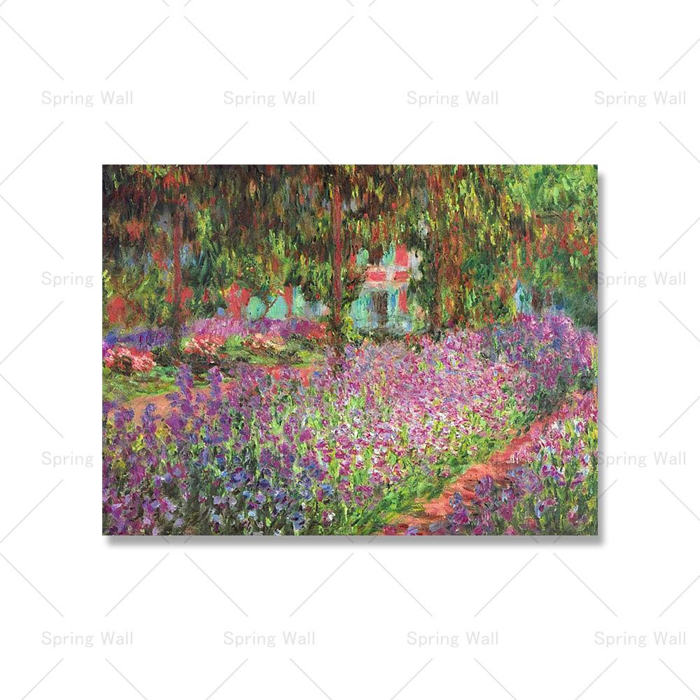 Моне классические кувшинки абстрактный пейзаж плакат импрессионизм холст живопись скандинавское настенное искусство для современного декора гостиной