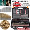 Titanium Coated Hss High Speed Steel Drill Bit Set Tool