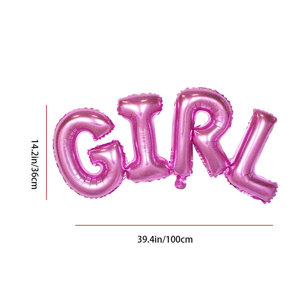 Слова Воздушный шар Вечеринка Алфавит Украшения Воздушный шар Мальчик Девочка Буква Номер Сценарий Воздушный шар