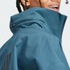 Adidas Myshelter Rain.Rdy Printed Waterproof Sports Casual Jacket Men Outerwear Arctic-Blue HZ5701