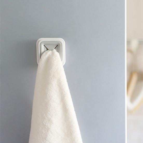 Самоклеящаяся настенная полка для хранения полотенец для кухни, ванной комнаты, держатель, крючок, вешалка