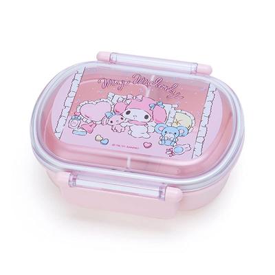 Ланч и Сушилка Включает Имя Сделано в Персонаж My Melody 878634 Детская Коробка, 360 мл, Антибактериальная, Микроволновая печь, Посудомоечная машина, Безопасная, Наклейка,
