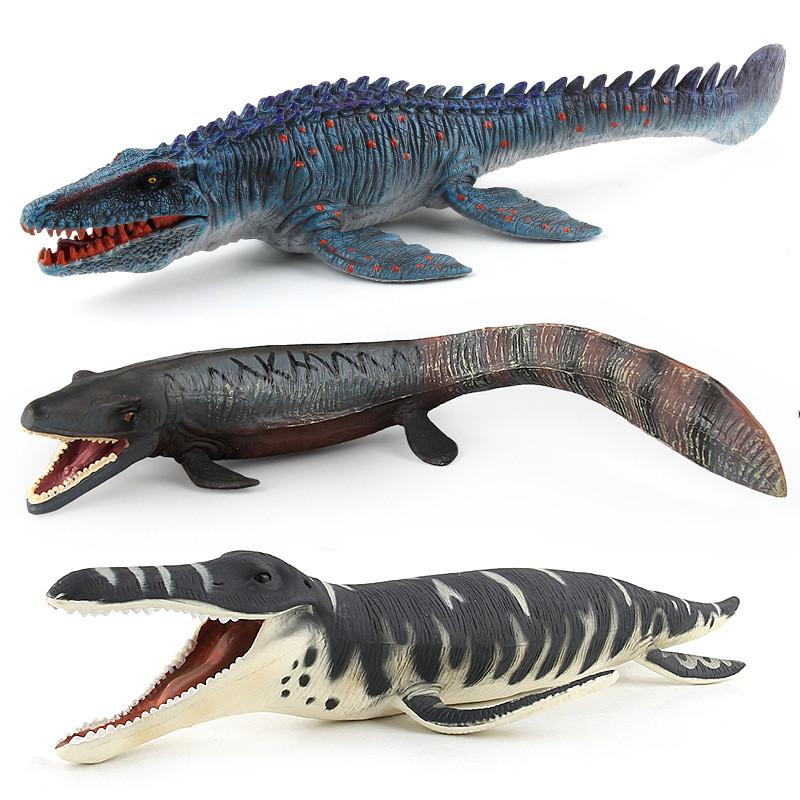 Detailed Jurassic Dinosaur Model Toy Pvc Sea King Plesiosaur Static Display Collectible