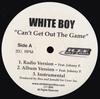 12-дюймовая пластинка WHITE BOY - Can't Get Out Of The Game / It's Al NONE Icee Records 2004 US Рэп и хип-хоп/R&B Б/У