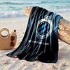 Club Brugge FC Print Microfiber Beach Towel Quick Dry Absorbent Large Towel For Beach Swimming Travel