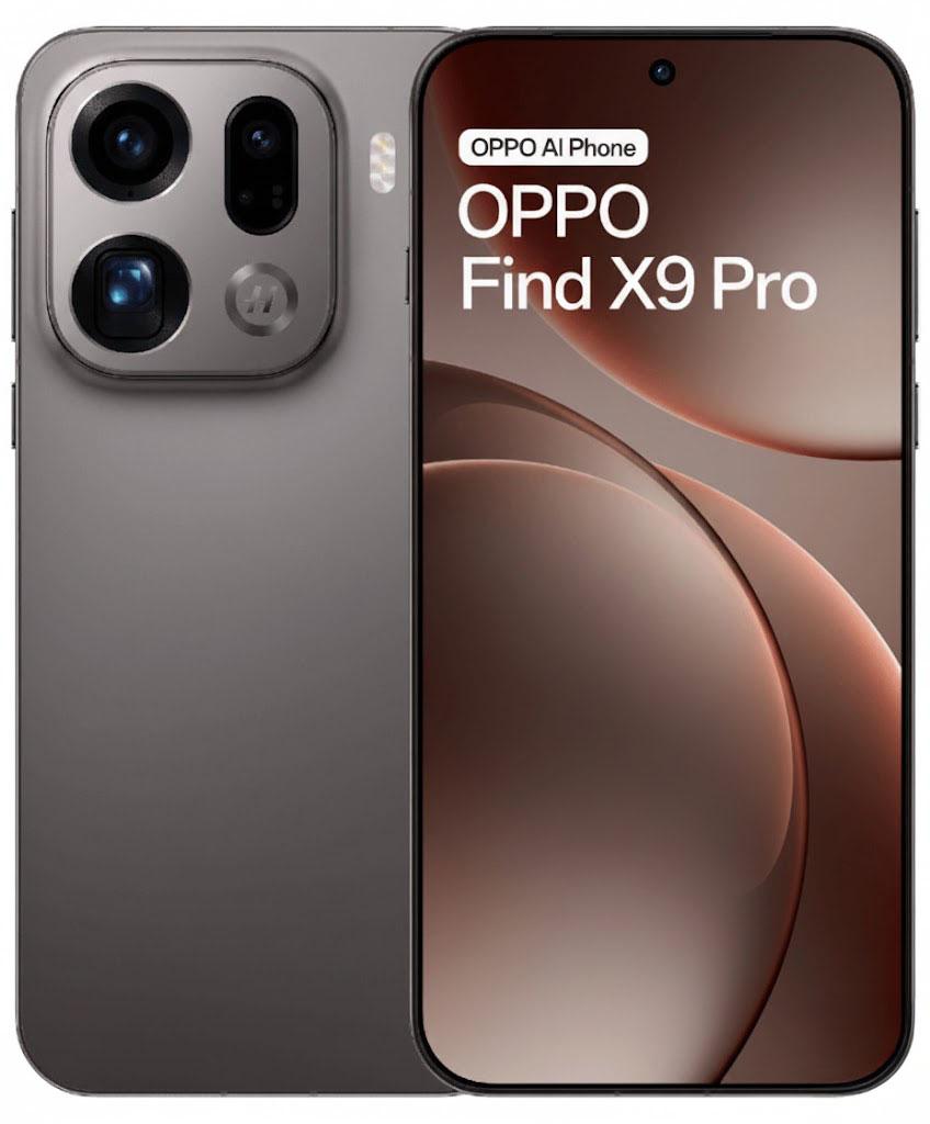 Etui Typu Portfel Do Oppo Find X9 Pro - Fioletowy Pokrowiec Canvas + Szkło