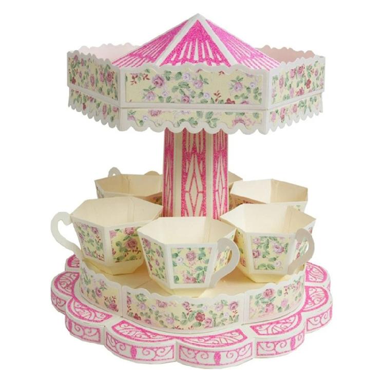 3D вращающаяся чашка Металлические штампы Шаблоны Формы Трафареты для тиснения Вырубки для скрапбукинга Изготовления открыток Украшения