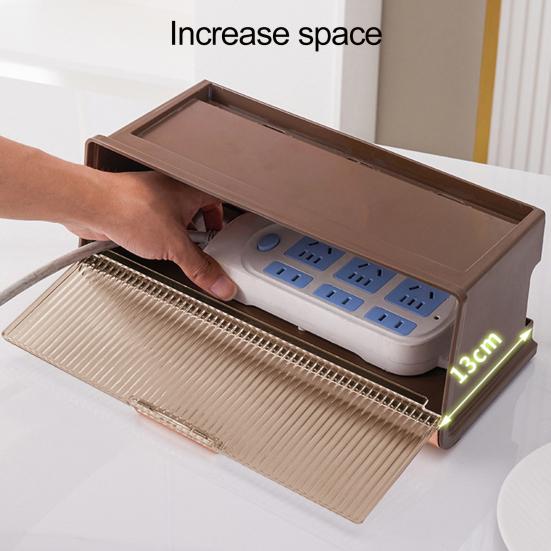 Коробка-органайзер для маршрутизатора Wi-Fi, гладкий край, долговечный, многоцелевой