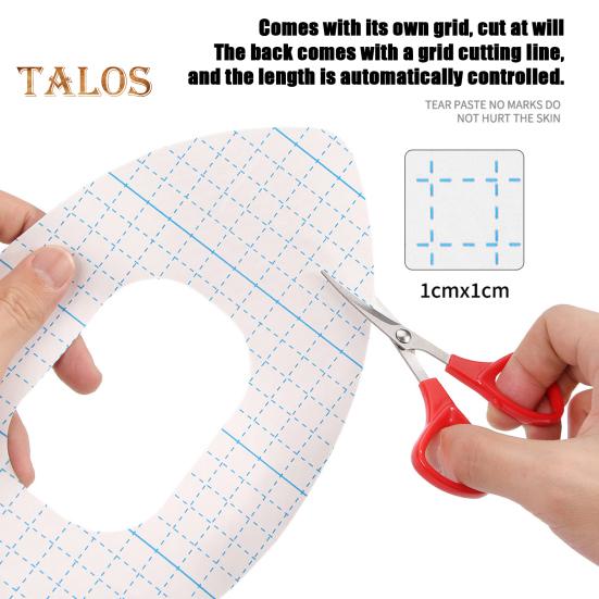 10 шт. предварительно нарезанной кинезиологической ленты для облегчения боли в коленях, эластичной водонепроницаемой спортивной ленты для поддержки стабильности колена