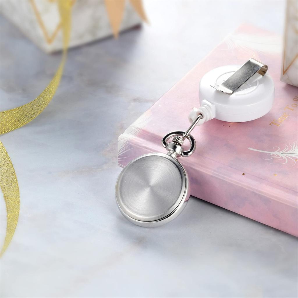 Карманные часы Lancardo Nurse для клипсы, легко покрываются лаком, 3 цвета, растягиваются, для медсестер, тип, унисекс, цифры, для чтения, женские, лепестки, милые,