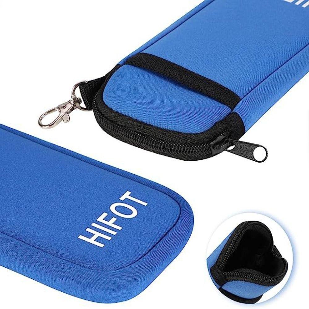 with Buckle Portable Glasses Case Portable Eyeglass Pouch Dustproof Zipper Phone Bag  Coin Storage