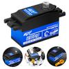 20kg Low Profile Servo with 25T Servo Arm Digital Servo RC Digital Micro Servo for Tamiya Kyosho On-Road Touring Drift Car/Boat
