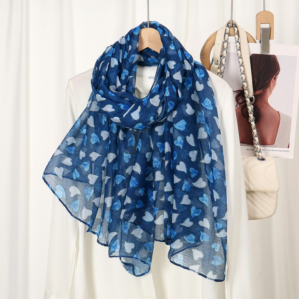 Мусульманские хиджабы для женщин шарф тонкие принтованные шали Femme Musulman мягкая вискоза вискоза головной платок исламский тюрбан хлопковая повязка на голову