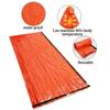 Портативные спальные мешки для выживания Водонепроницаемый аварийный термомешок Аптечка Спасательное одеяло из майлара для кемпинга и походов