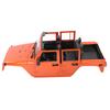 313mm Wheelbase Open Car Body Shell Accessory Fit for SCX10 90046 1 10 RC Car ModelOrange