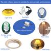 1 Piece Pir Sensor Detector 360Degree Mini Recessed Pir Ceiling Occupancy Motion Sensor Detector Light Switch For Home Hotel
