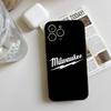 M-Чехол для телефона Milwaukee Для IPhone 17 16 15 14 13 12 11 PRO MAX PLUS Mini Мягкий ТПУ Покрытие-кожа Подарок