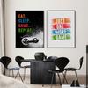 Game Repeat Gaming Wall Art Canvas Poster Gamer Art Canvas Painting Poster And Prints For Boys Room Decorative Picture Playroom
