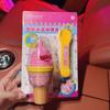 Simulation Ice Cream Feeding Set Role Play Play House Toys Japanese Food Feeding Toy  Learning Tool