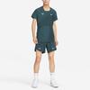 Nike Rafa Dri-FIT ADV однотонные спортивные шорты с прямыми штанинами, мужские брюки темно-зеленого цвета, DV2882-328