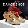 Туфли для латиноамериканских танцев для взрослых женщин, мягкая подошва, танго, модерн, социальные танцы, для вечеринок, бальные туфли, каблук 5,5 см