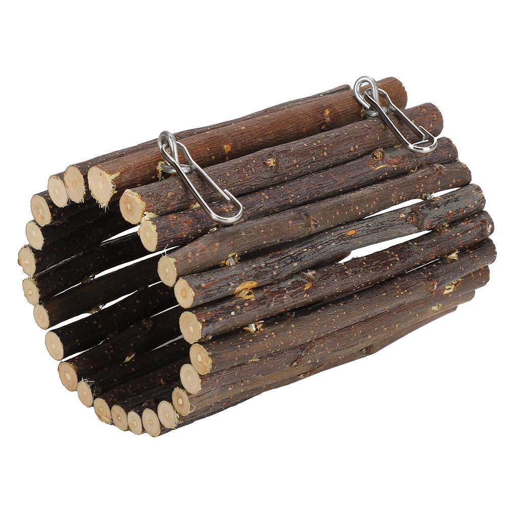 Игрушки для жевания хомяка Подвесной туннель Мост Маленькие животные Клетка для хомяка Игрушки Тип крючка