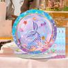 Mermaid Birthday Dinner Plate Birthday Decoration Mermaid Decorative Paper Tableware Party Tableware Serves 10 Guests