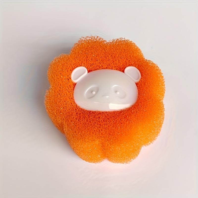 Bear Sponge Laundry Ball Lint Hair Remover Washing Machine Cleaning Ball Anti Tangle Cartoon Cleaner