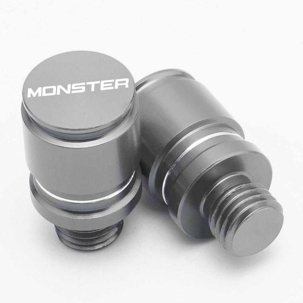 Для Ducati Monster 821 696 795 797 M 800 900 996 998 S4R S4RS аксессуары, винты с отверстиями для зеркала мотоцикла, заглушки, заглушки