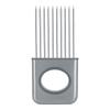 Stainless Steel Onion Holder Fruits Veg Meat Cutter Slicer Peeler Chopper with 10 Prongs