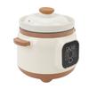 235W Electric Stew Pot 1.8L Capacity Stew Cooker for Soup Porridge Anti Dry Burning 24 Hour Smart Ti