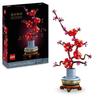 LEGO Icons Plum Blossom Toy Constructor Set 327 pieces Red