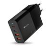0NGS BUD 100W : GaN Chargeur Mural Universel De 100W Avec 4 Ports: 2 USB-C+2 USB-A. Chargement Rapide, Sûr Et. Simultané. Haute Comp