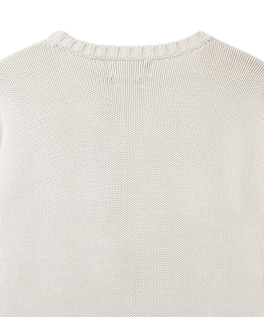 POLO RALPH LAUREN [Yacht Club] Cotton Long Sleeve Pullover - Natural 101