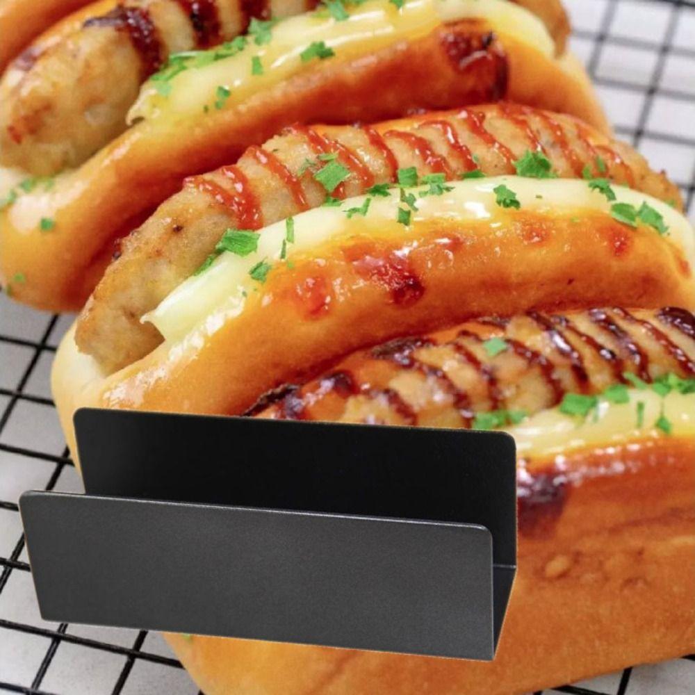 Rectangle Pork Chop Bun Mold Non-stick Bread Mold Baking Tools Biscuit Mould Cake