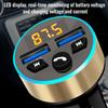 FM-передатчик Стерео Автомобильный MP3-плеер 3.1A Быстрая зарядка Двойной USB-зарядчик Автомобильный Bluetooth 5.0 Громкая связь Модулятор Автомобильное зарядное устройство