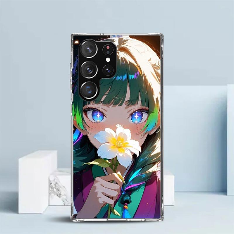 A-Apothecary D-Diaries Аниме Мягкая обложка для Samsung Galaxy S25 Edge S26 S24 S23 Ultra Чехол для телефона S22 S21 Plus S20 FE Печать Patte
