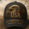 New American National Day patriotic theme baseball cap D digital printed dad hat