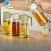 Стеклянный масляный горшок, автоматическое открытие и закрытие без подвешивания, герметичный для масла, бытовая кухня, бутылка для специй, бутылка для масла, горшок для уксуса, бутылка для масла