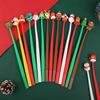 5-20 шт. Рождественские мультяшные гелевые ручки Детский подарок 2025 Рождественские новогодние сувениры Подарки Школьные награды 0,5 мм Пишущие ручки