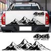 Car Sticker Mountain Graphic Vinyl Sticker 4X4 Off Road Car Rear Decals Sticker