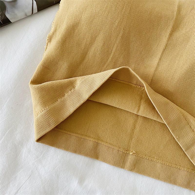 V-образный вырез Slim Fit однотонный топ для летней многослойной одежды или верхней одежды