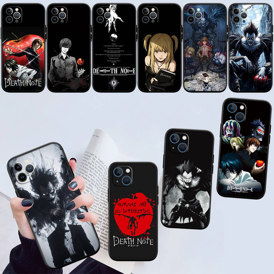 Death Note Case for Samsung A06 A35 A25 A24 A15 A05S A05 M55 M35 M15 A02 A12 A13 A10 A16 A20 A30 A22 A31 A32 A33 A42 A50