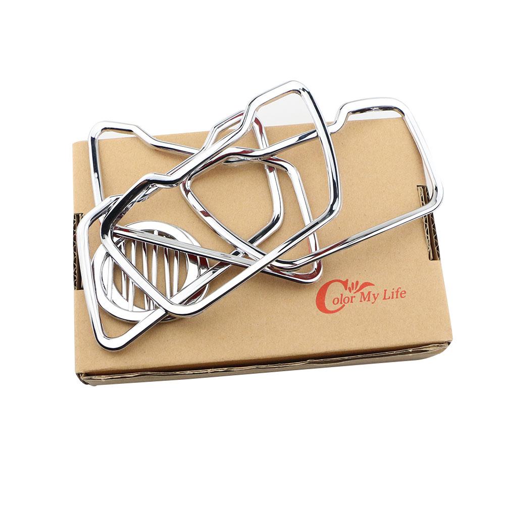 Color My Life 6 шт., автомобильная декоративная наклейка на вентиляционное отверстие, наклейка на розетку кондиционера, наклейки для Kia Sportage R 2012 2013 2014