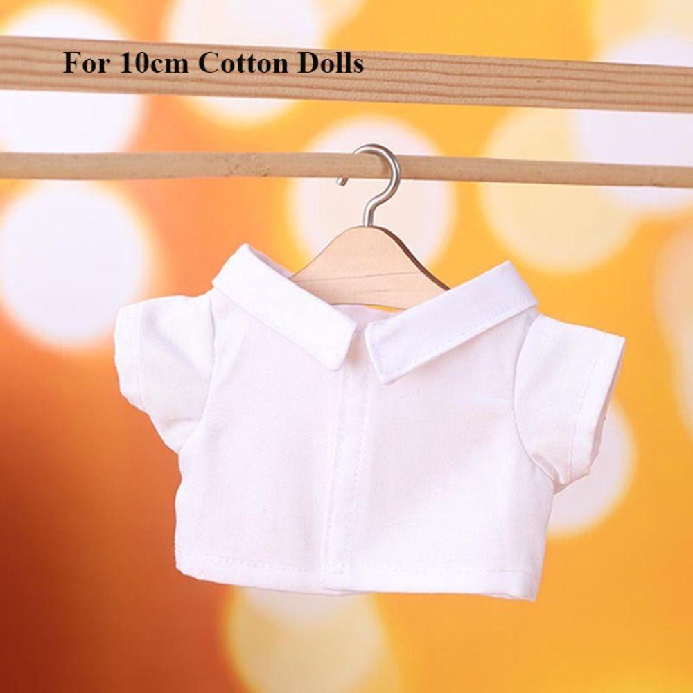 Multicolors Doll T-shirt Fashion Style Idol Doll Outfit Doll Clothes  10/20cm Cotton Stuffed Dolls