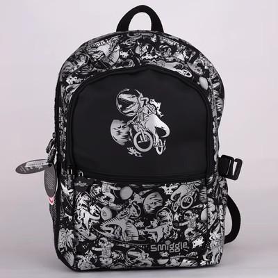 Smiggle Backpack for Kids School Large Capacity Lightweight Casual Dual-Use Shoulder Bag