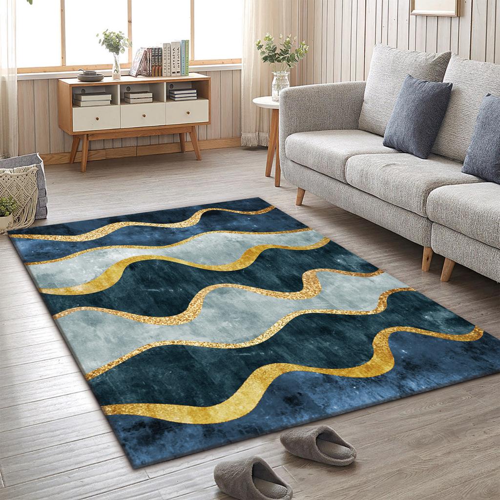 Nordic Гостиная Минималистичные линии Ковер Спальня Журнальный столик Шкаф Коврики на пол Коврики у двери