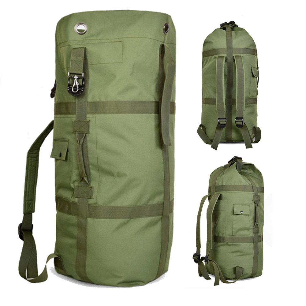 80L Тактический походный рюкзак для мужчин, походная сумка для спорта на открытом воздухе, круглый походный рюкзак для мужчин, дорожные походные сумки