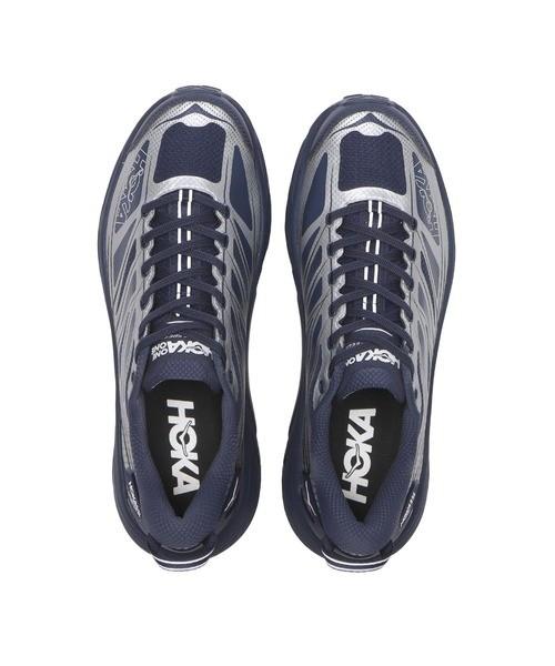 1126851-VYNV Hoka Mafate Speed 2 Темно-синий с серебристым (Мужской)