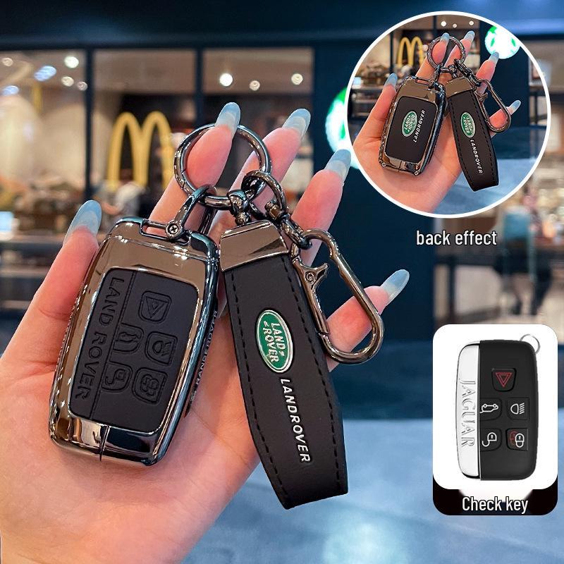 Чехол для ключа Land Rover Evoque L: Подходит для моделей Discovery 6, Range Rover Sport 5, Defender 110, Freelander и Xingmai.